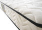 El colchón superior apretado del color blanco, rueda para arriba limpia el colchón comprimido de la espuma con la aspiradora de la memoria