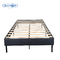 Base hecha punto Gray Color del colchón del marco de las camas de plataforma de la madera contrachapada de la tela