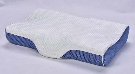 La almohada ortopédica 50kg/m3 de la espuma de la memoria hizo punto la cubierta de tela