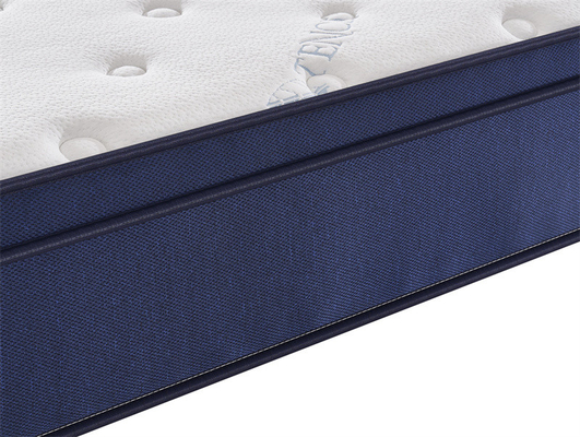 Colchón de bolsillo de espuma de memoria de gel enrollado en una caja colchón de Amazon venta caliente
