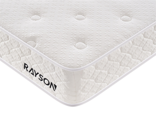 Colchón firme en una caja colchón híbrido suave y de apoyo con cama de espuma de peluche