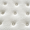 El colchón de primavera blanco de Bonnell del top de la almohada comprimió la tela hecha punto